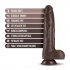 Dr. Murphy 8 Inch Dildo Thrusting in Chocolate