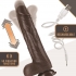 Dr. Murphy 8 Inch Dildo Thrusting in Chocolate