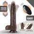 Dr. Murphy 8 Inch Dildo Thrusting in Chocolate