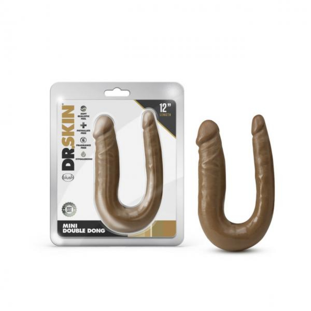 Dr. Skin Mini Double Dong - Mocha