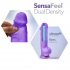 Neo Dual Density Dildo - 8in Neon Purple