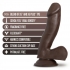 Au Naturel Troy 6in Dildo - Chocolate