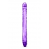 Blush Novelties B Yours Double Dildo - 18 Inches - Purple