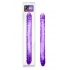 Blush Novelties B Yours Double Dildo - 18 Inches - Purple