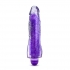 Glow Dicks Molly Glitter Vibrator - Purple