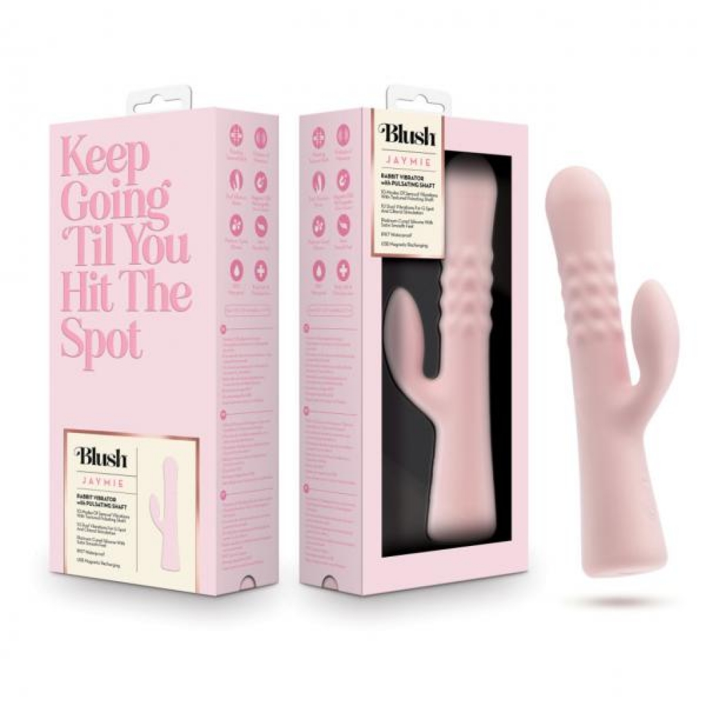 Blush Jaymie Pink Rabbit Vibrator