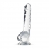 Naturally Yours 8-Inch Diamond Crystalline Dildo