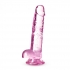 Naturally Yours 7in Rose Crystalline Dildo