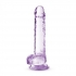 Naturally Yours 7 Inch Amethyst Crystalline Dildo