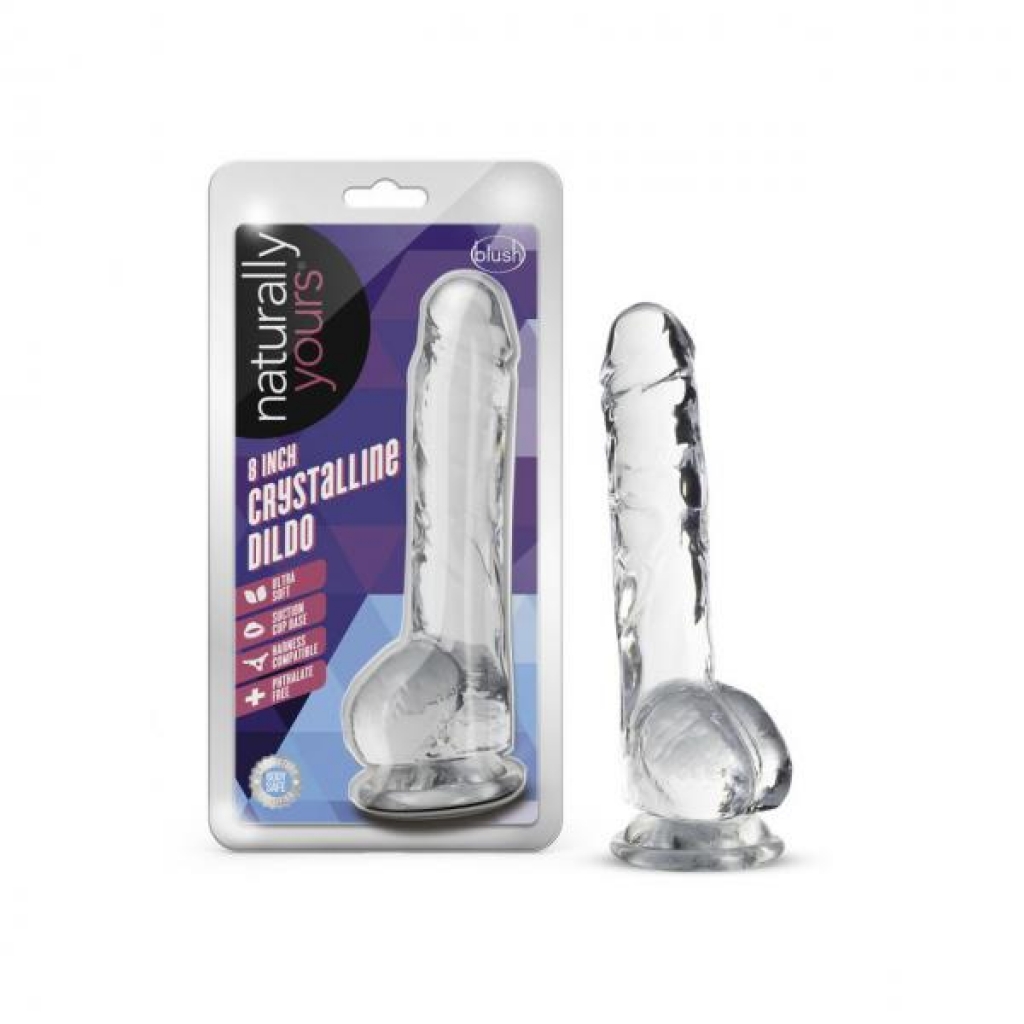 Naturally Yours 6-inch Diamond Crystalline Dildo