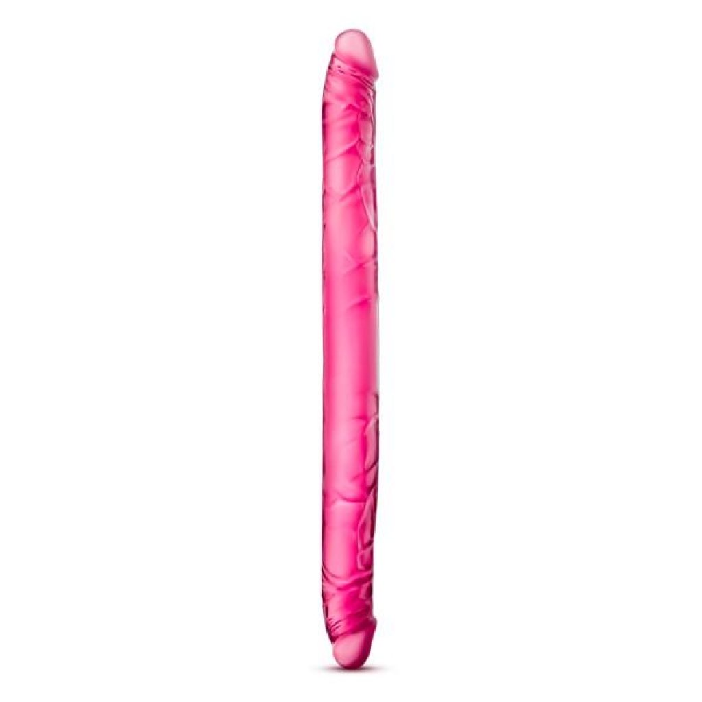 B Yours 16 inches Double Dildo - Pink