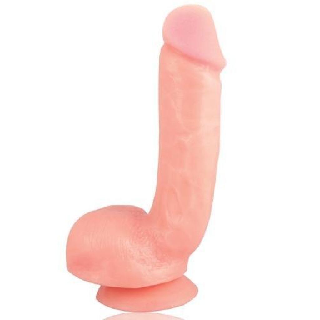 X5 Hard On Realistic Dildo - Beige