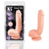 X5 Hard On Realistic Dildo - Beige