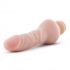 X5 Plus Mr. Right Now Vibrating Dildo - Beige