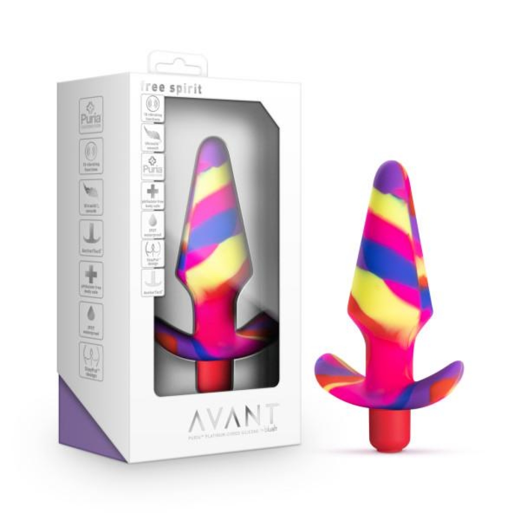 Avant Free Spirit Scarlet - Versatile Vibrating Massager