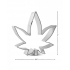 Cannabis Pot Leaf Cookie Cutter