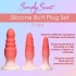 Simply Sweet Silicone Butt Plug Set