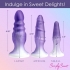 Simply Sweet Silicone Butt Plug Set