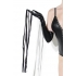 Wetlook Gloves with Whips - Black O/S