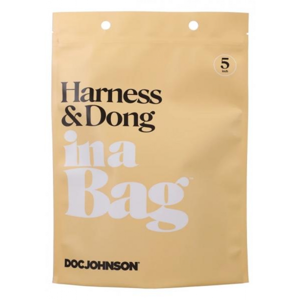 In A Bag Harness & Dong - Black