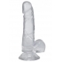 In A Bag Dick - 6 Inch Clear