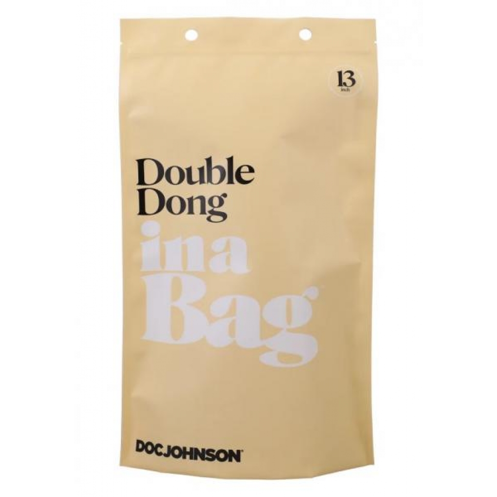 In A Bag Double Dong - 13 Inch, Clear