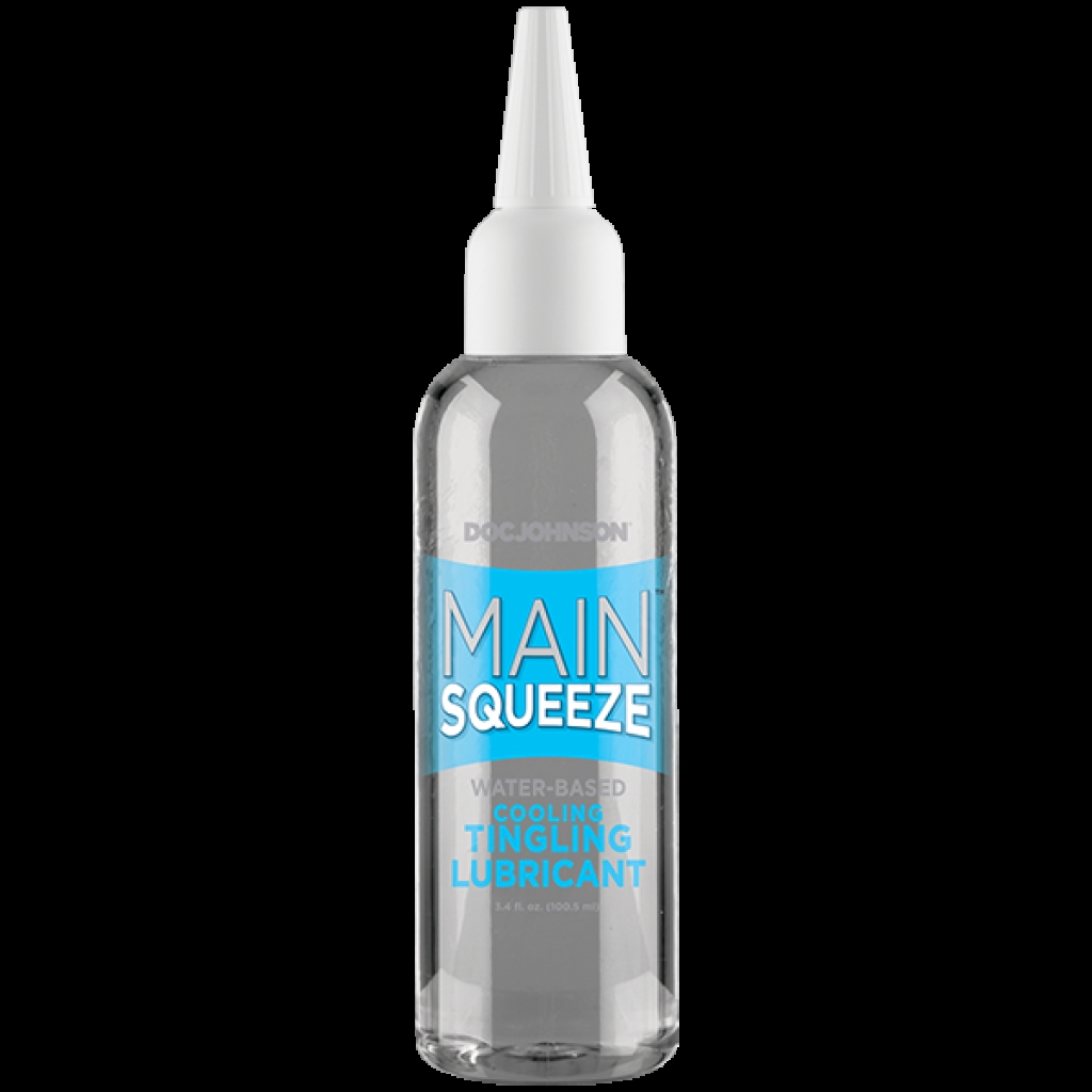 Main Squeeze Cooling Tingling Water Based Lubricant - 3.4oz