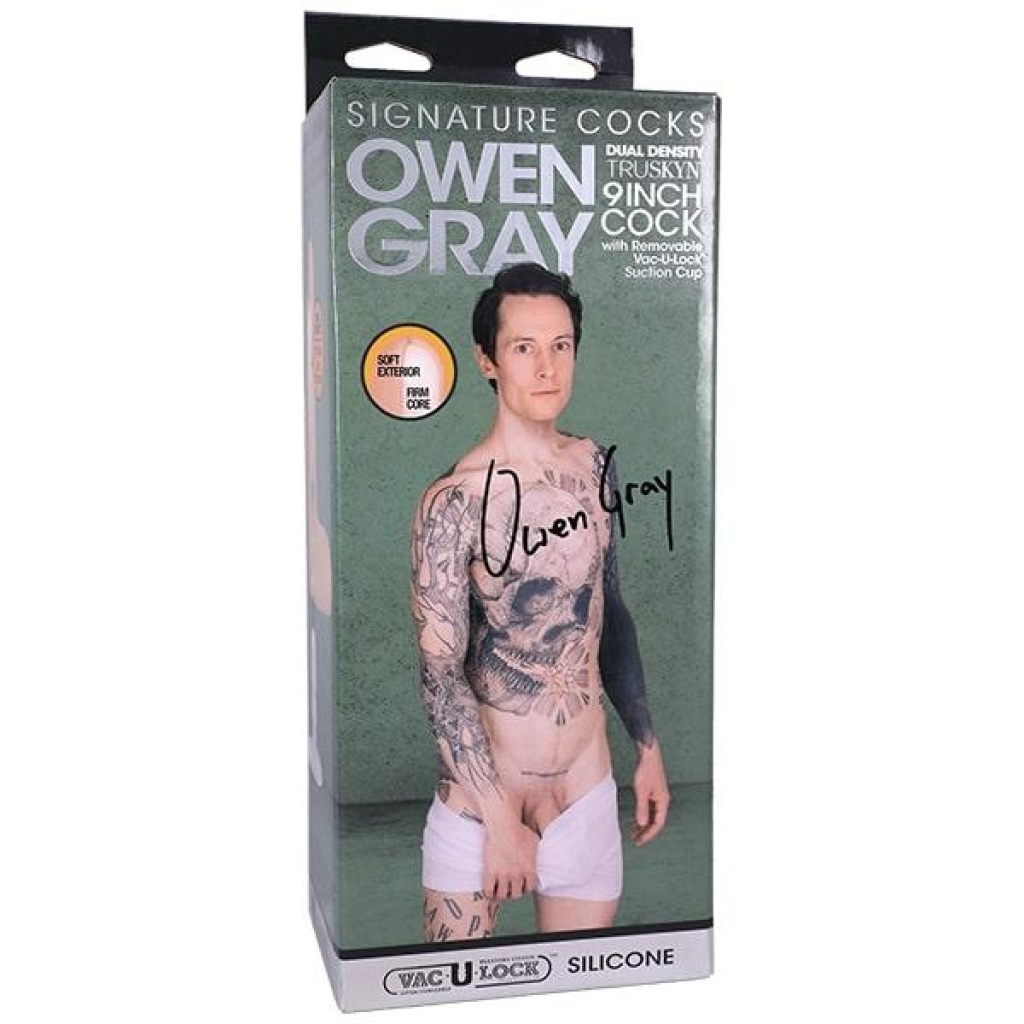 Signature Cocks Owen Gray Silicone Dildo