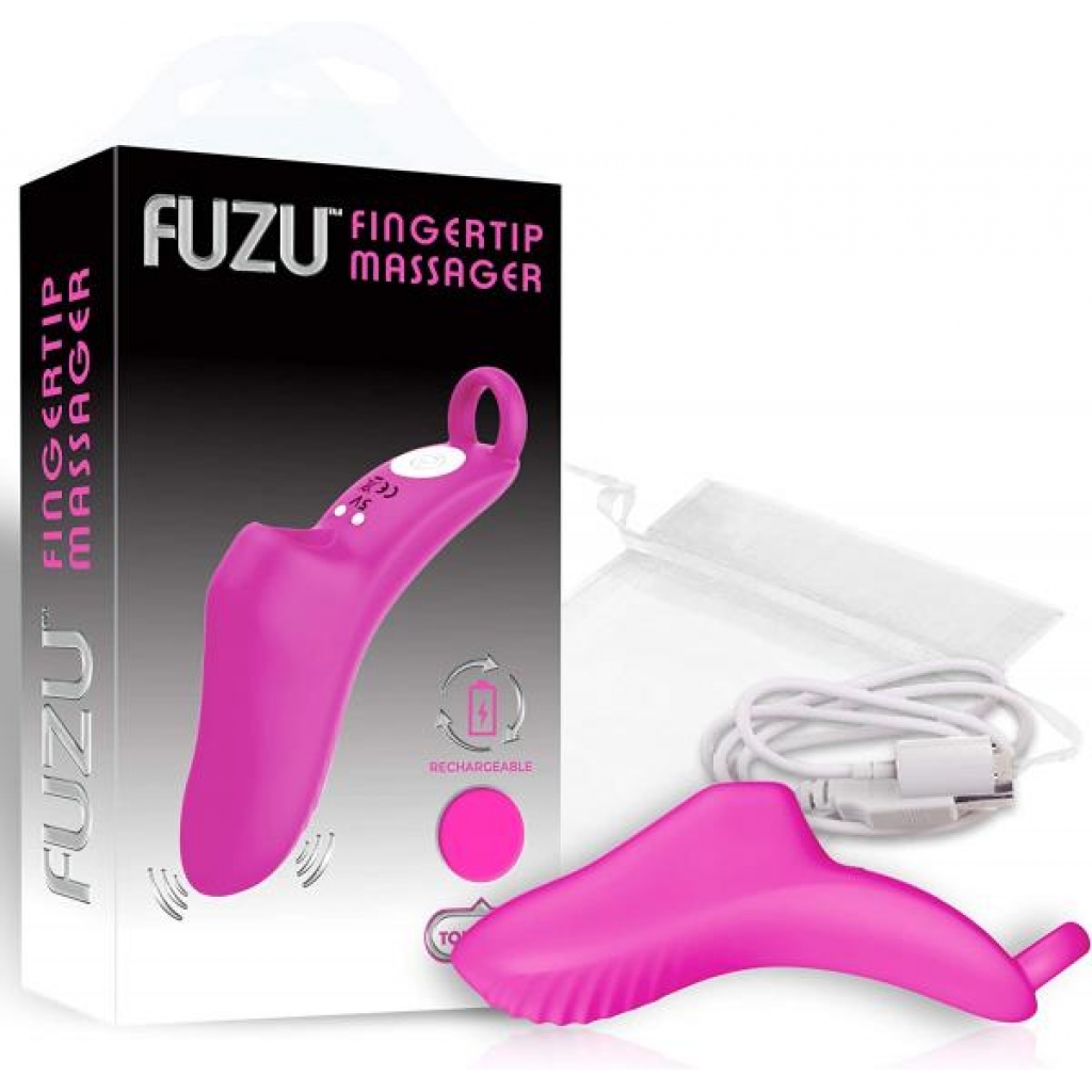 Fuzu Sensa Skin Activated Fingertip Vibe Pink