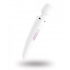 Satisfyer Wand-er Woman - White/Chrome Body Wand Massager