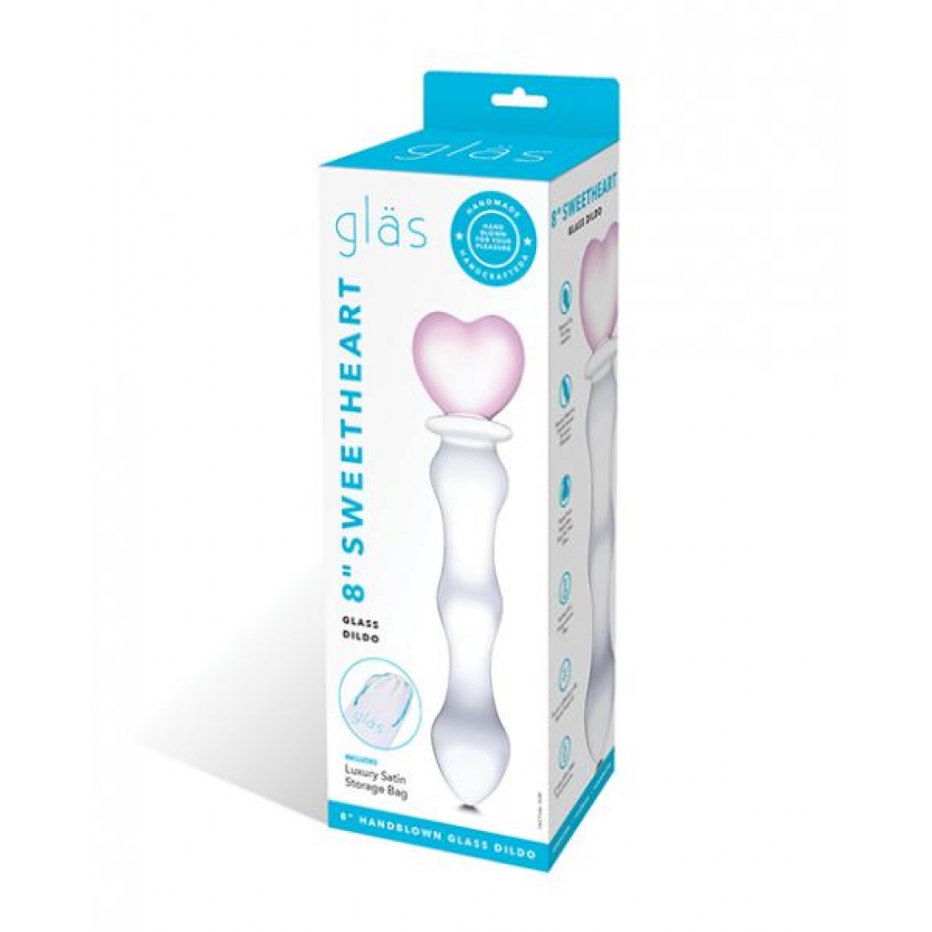 Glas 8 Sweetheart Glass Dildo