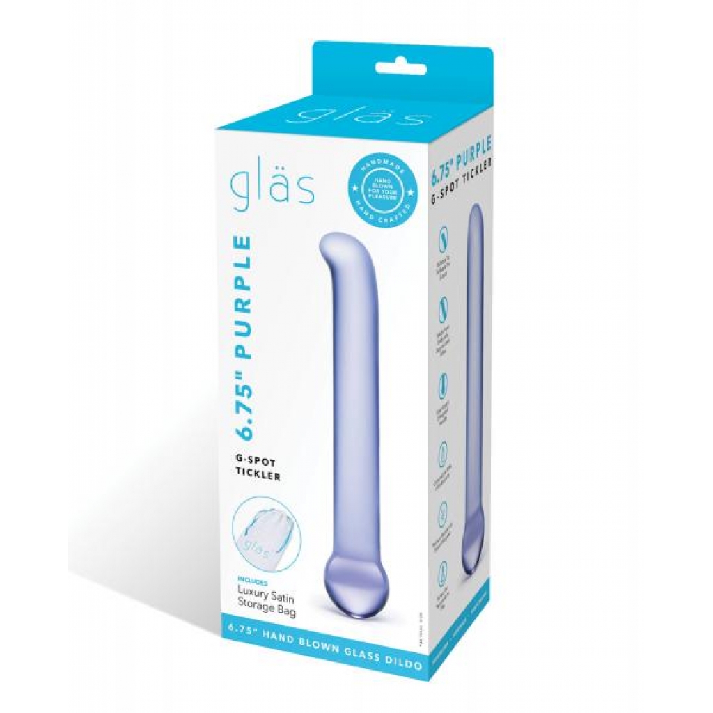 Glas Purple G-spot Tickler - Artful Stimulation Tool