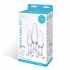 Glas 3 Piece Glass Anal Training Set - Clear