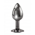 Evolved Gem Black Anal Plug - Small