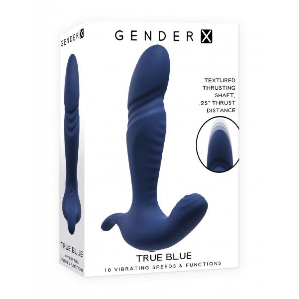 Gender X True Blue Vibrator