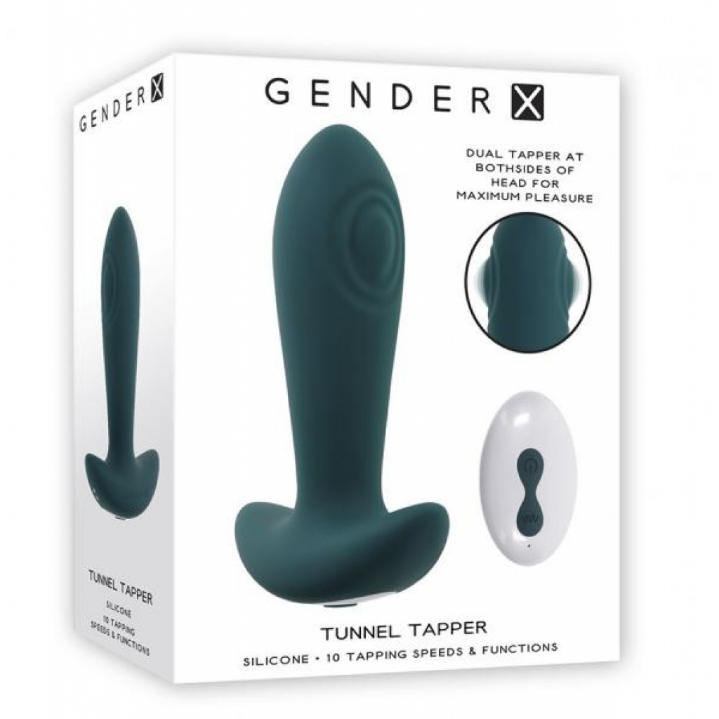 Gender X Tunnel Tapper - Remote Controlled Anal Plug