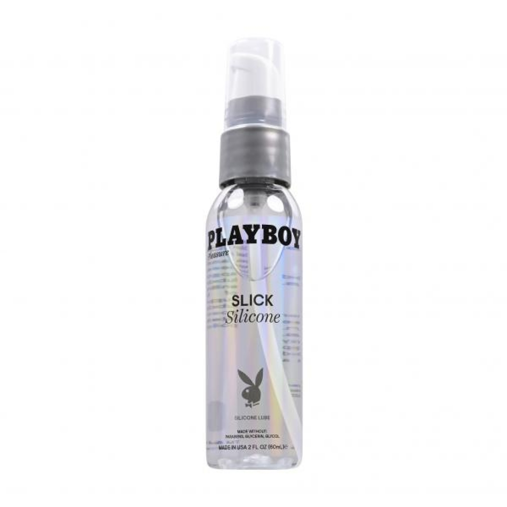 Playboy Pleasure Slick Silicone Personal Lubricant - 2 Oz