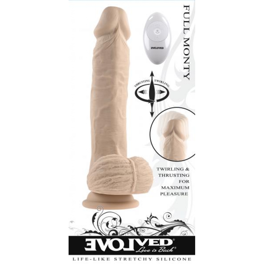 Evolved Full Monty - Lifelike Vibrating Dildo