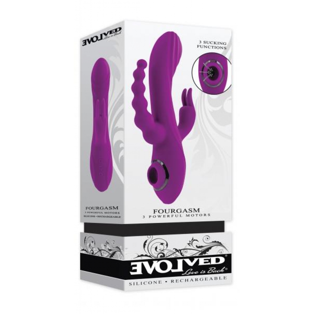 Evolved Fourgasm - Versatile Rabbit Style Vibrator