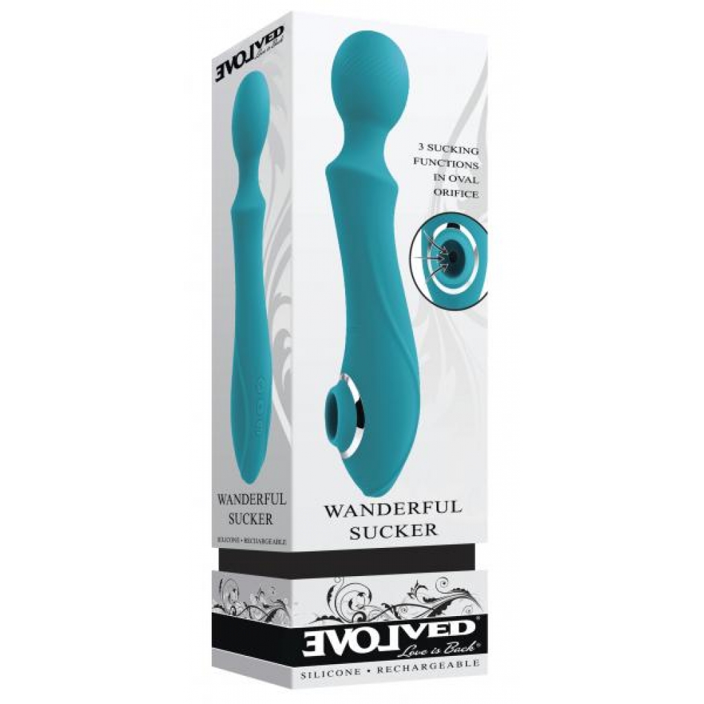 Evolved Wanderful Sucker - Versatile Wand Massager