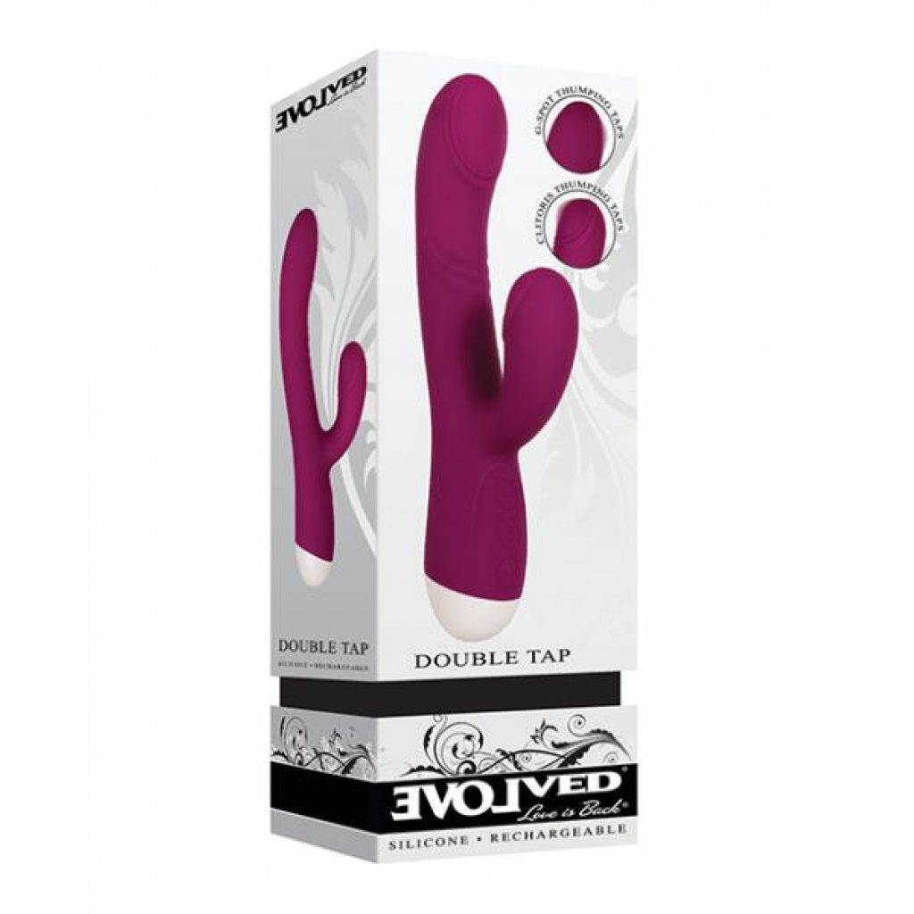 Evolved Double Tap - Dual Stimulation Vibrator