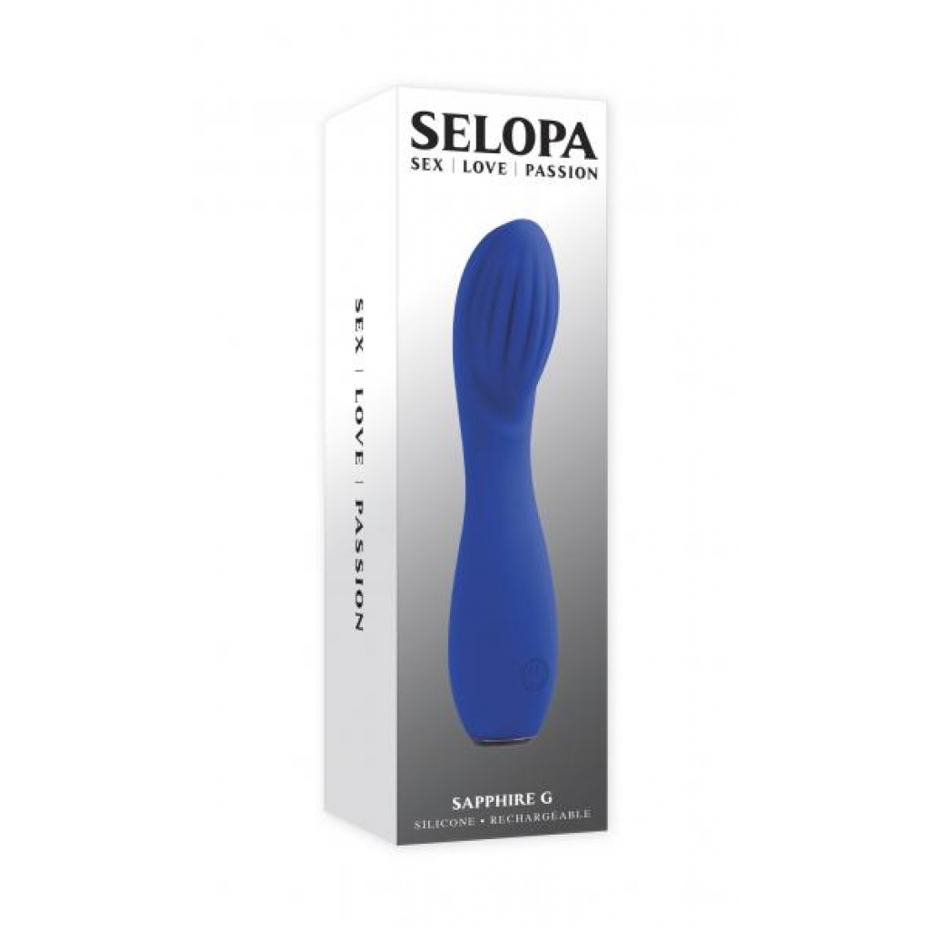 Selopa Sapphire G Vibrator - Blue