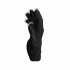 Five Finger Massage Glove Right Hand - Black, Medium