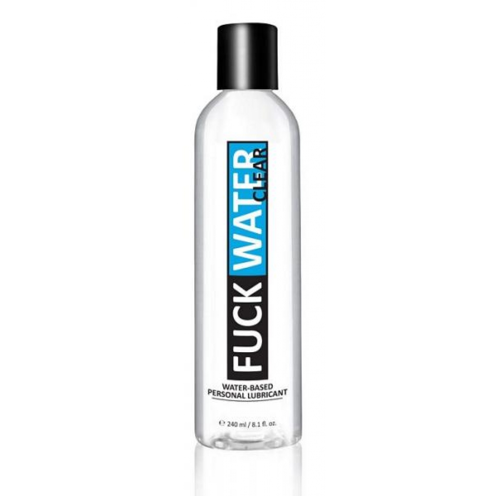 F*ck Water Clear H2O Water-Based Lubricant - 8oz