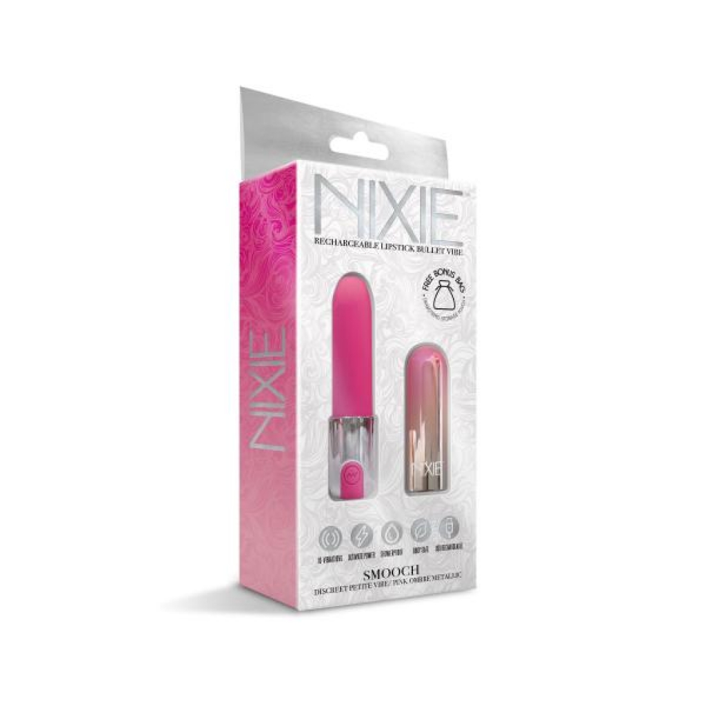 Nixie Lipstick Vibe: Discreet Pleasure in Pink Ombre