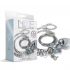 Nixie Metal Plug & Cuff Set - Silver