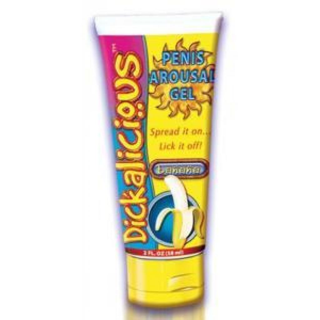 Dickalicious Penis Arousal Gel - 2oz Banana