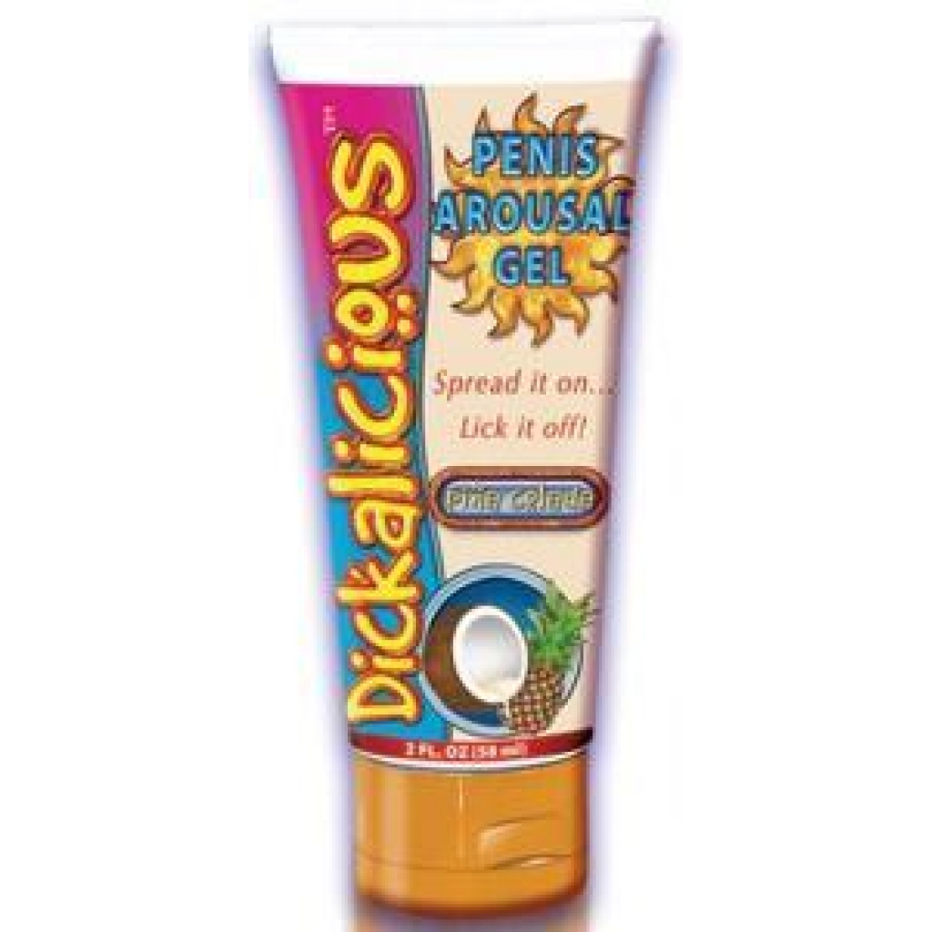 Dickalicious Penis Arousal Gel - 2oz Pina Colada