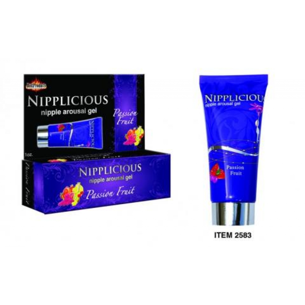 Nipplicious Passion Fruit Arousal Gel - 1 oz