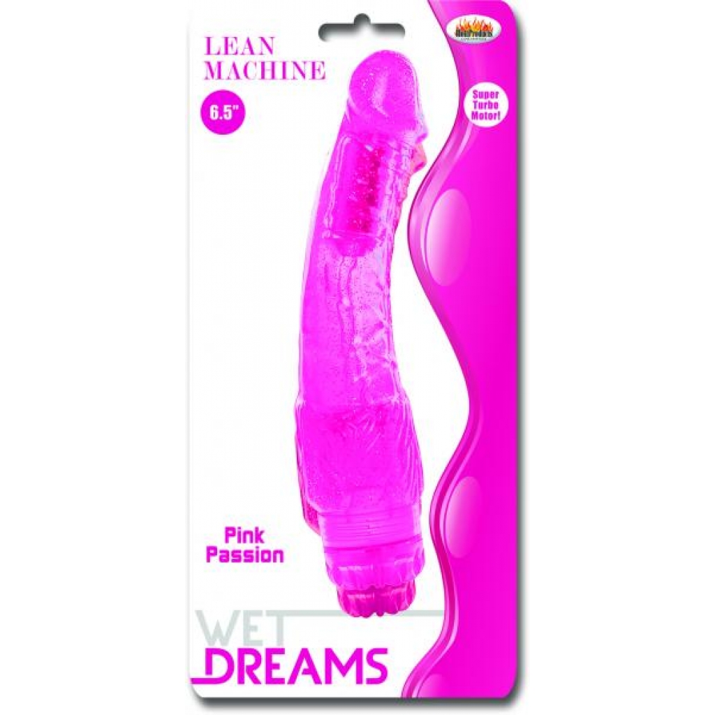 Wet Dreams Lean Machine Pink - Realistic Vibrator